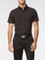 Short-sleeved stretch shirt Black