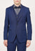 Two-tone piqué blazer