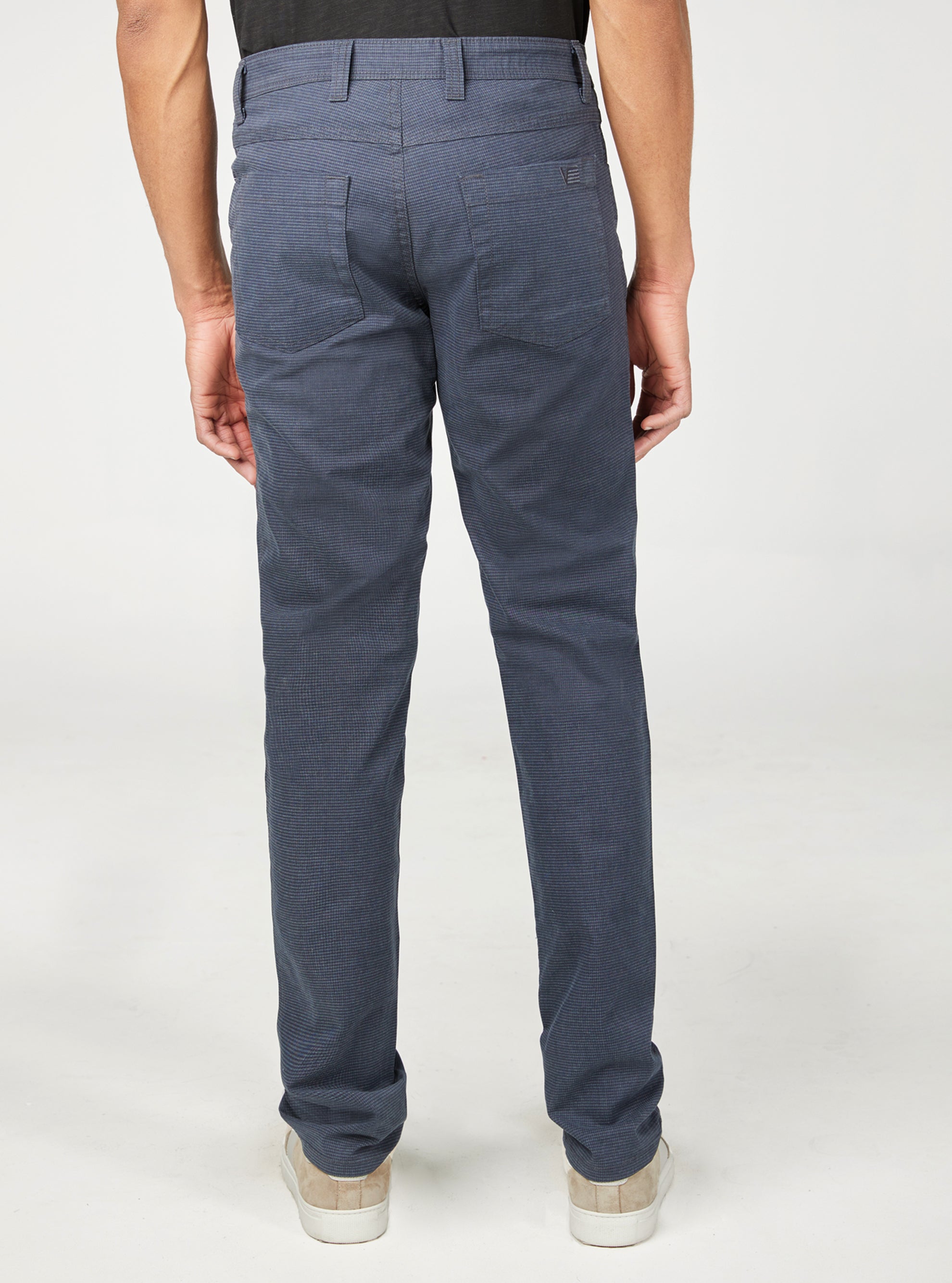 Casual navy jeans style trousers