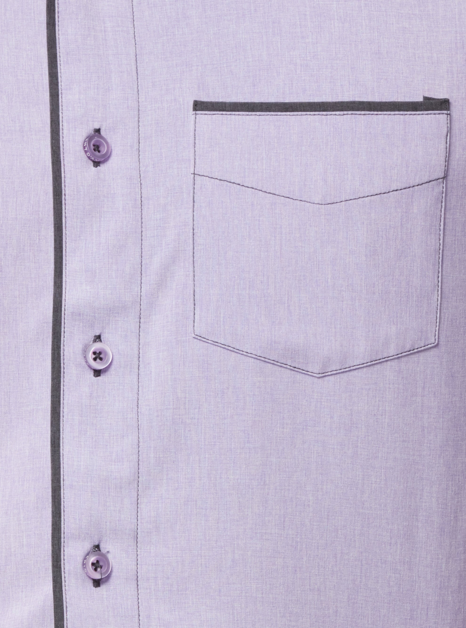 Short-sleeved stretch shirt Lilac
