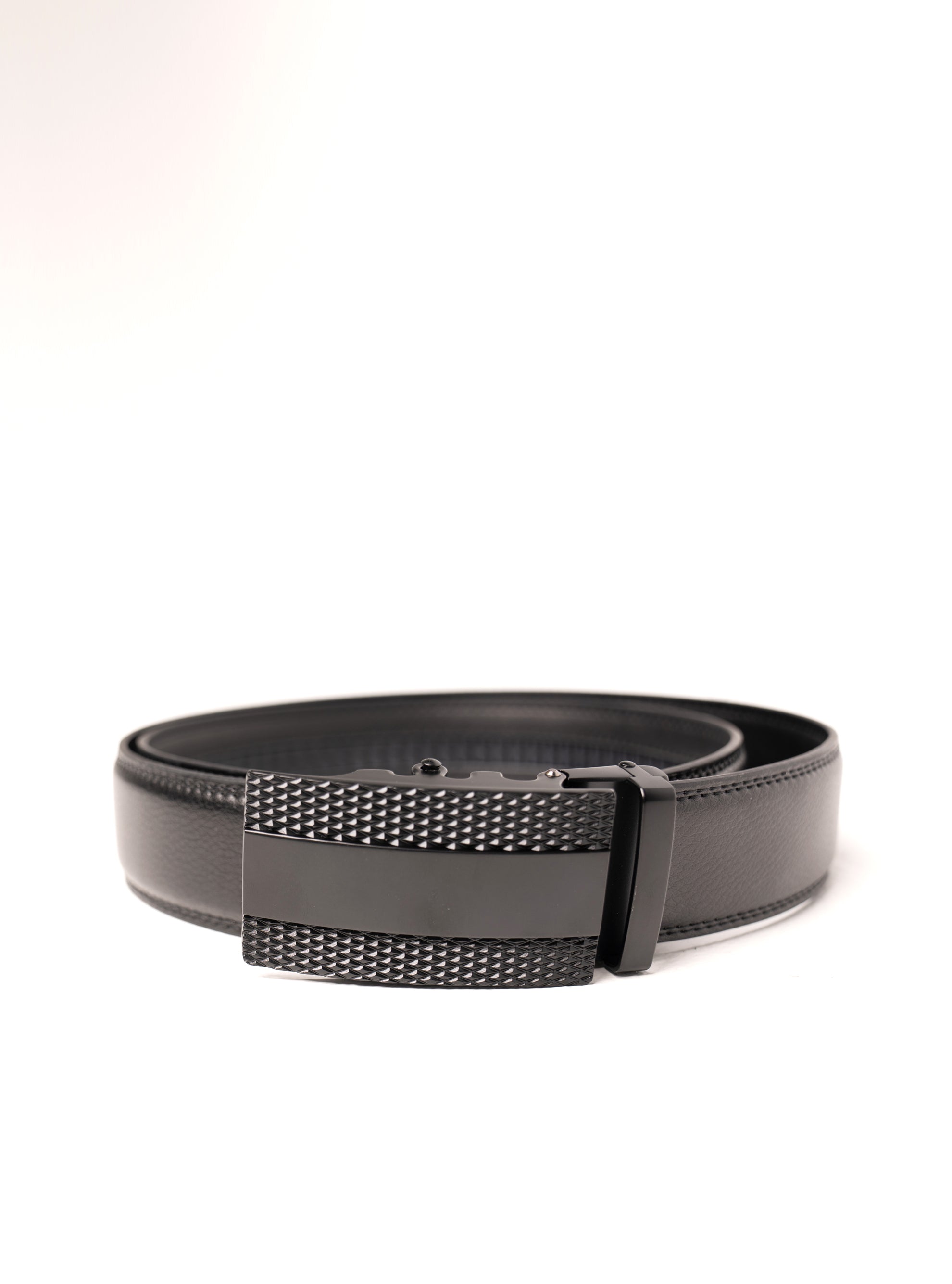 Black two-tone automatic belt