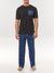 Blue multiple combo pajama set